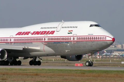 Máy bay của hãng Air India. (Nguồn: en.trend.az)