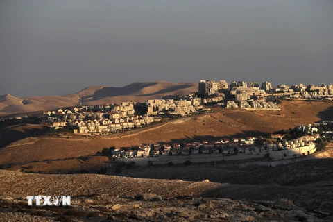 Một khu định cư của Israel tại Bờ Tây, ngày 6/8/2019. (Nguồn: AFP/TTXVN)