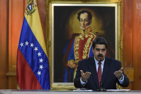 Tổng thống Venezuela Nicolas Maduro. (Nguồn: Bloomberg)