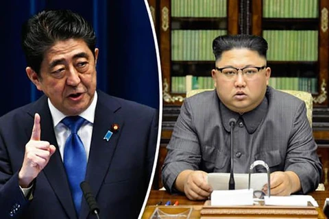 Thủ tướng Nhật Bản Shinzo Abe muốn tiến hành hội đàm với nhà lãnh đạo Triều Tiên Kim Jong-un. (Nguồn: Getty Images)