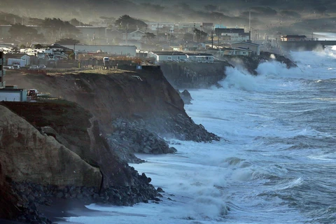 Khu vực bờ biển California, Mỹ. (Nguồn: Getty Images)