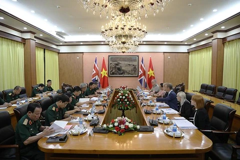 Đối thoại chính sách quốc phòng Việt Nam-Anh lần thứ hai. (Nguồn: mod.gov.vn)
