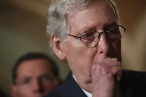 Lãnh đạo phe đa số tại Thượng viện Mỹ Mitch McConnell. (Nguồn: Getty Images)