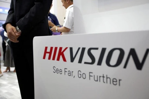 Công ty sản xuất thiết bị giám sát hình ảnh Hikvision là một trong những cái tên mới nhất bị Mỹ liệt vào danh sách đen trong cuộc chiến thương mại Mỹ-Trung. (Nguồn: AFP)