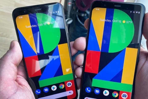 Bộ đôi điện thoại Pixel 4 và Pixel 4 XL. (Nguồn: CNBC)