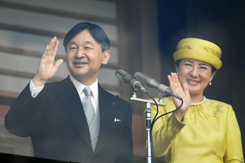 Nhà vua Nhật Bản Naruhito và Hoàng hậu Masako. (Nguồn: asia.nikkei.com)