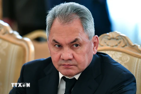 Bộ trưởng Quốc phòng Nga Sergei Shoigu. (Nguồn: AFP/TTXVN)