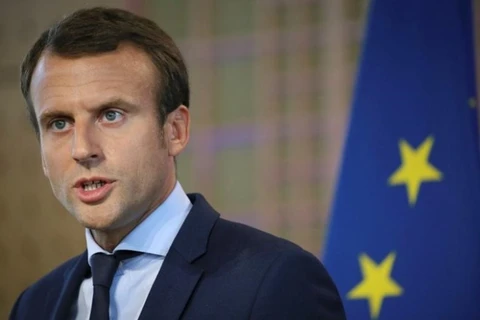 Tổng thống Pháp Emmanuel Macron. (Nguồn: AP)