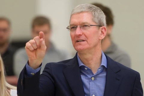 Giám đốc điều hành Apple Tim Cook. (Nguồn: Getty Images)