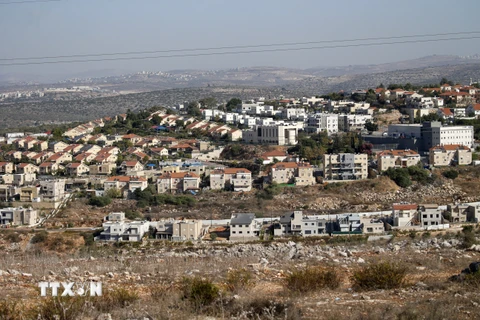 Quang cảnh khu định cư Revava của Israel ở Bờ Tây, ngày 19/11/2019. (Nguồn: AFP/ TTXVN)