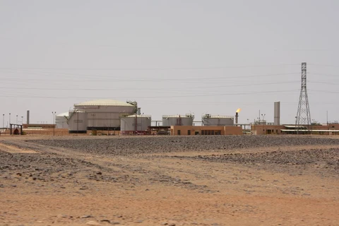 Mỏ dầu El-Feel tại miền Nam Libya. (Nguồn: Reuters)