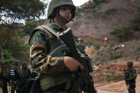Lực lượng an ninh Venezuela. (Nguồn: telesurenglish.net)