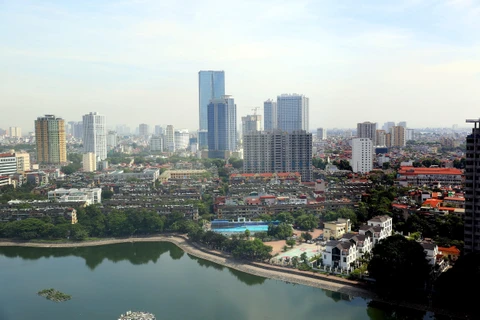 Một góc Thủ đô Hà Nội. (Nguồn: TTXVN)