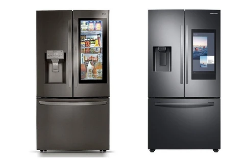 CES 2020: "Cuộc chiến" tủ lạnh hỗ trợ AI giữa Samsung và LG