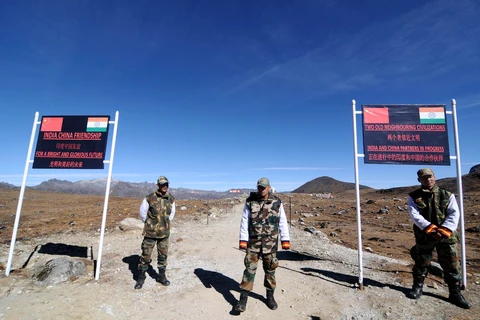 Khu vực biên giới Ấn Độ-Trung Quốc. (Nguồn: AFP)