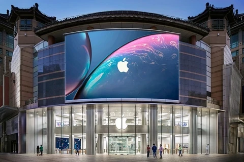 Cửa hàng bán lẻ của Apple ở Wangfujing. (Nguồn: Apple)
