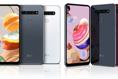 LG K61 (trái) và LG K51S (phải). (Nguồn: engadget.com)