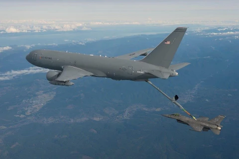 Máy bay tiếp dầu KC-46. (Nguồn: Defense News)