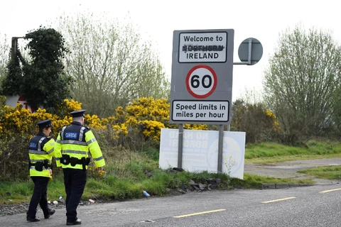 Khu vực biên giới giữa Anh và Ireland. (Nguồn: Reuters)