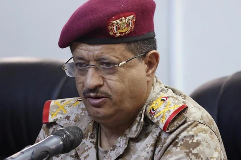 Bộ trưởng Quốc phòng Yemen Mohammed al-Maqdashi. (Nguồn: Reuters)