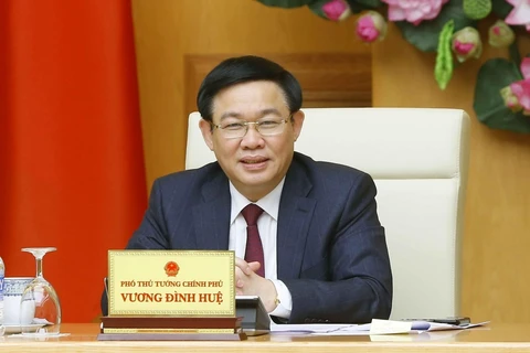 Quốc hội sẽ tiến hành bỏ phiếu kín miễn nhiệm chức vụ Phó Thủ tướng Chính phủ đối với ông Vương Đình Huệ. (Ảnh: Doãn Tấn/TTXVN)