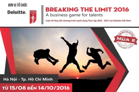 Cuộc thi Breaking The Limit sẽ diễn ra từ 15/8 tới 14/10 tại Hà Nội và Thành phố Hồ Chí Minh. (Ảnh: BTC)