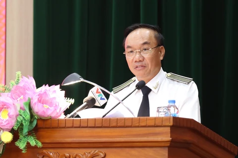 Phó Tổng Kiểm toán Nhà nước Đoàn Xuân Tiên. (Ảnh: PV/Vietnam+)