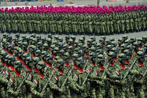 Quân đội Indonesia (TNI). (Nguồn: strategi-militer.blogspot.com)