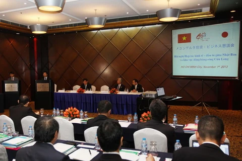 Hội thảo đầu tư giữa doanh nghiệp Nhật Bản và Tp.Hồ Chí Minh. (Nguồn: TTXVN)