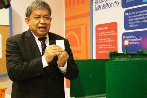 Tổng thư ký Ủy ban bầu cử Thái Lan Puchong Nutrawong. (Nguồn: Bangkokpost.com) 