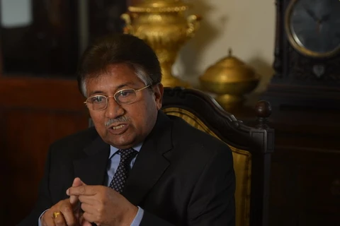 Cựu Tổng thống Pervez Musharraf. (Nguồn: AFP-TTXVN)