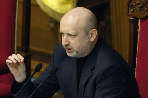 Chủ tịch Quốc hội Ukraine Oleksandr Turchinov. (Nguồn: www.nbcnews.com)