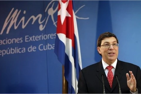 Ngoại trưởng Cuba Bruno Rodriguez.