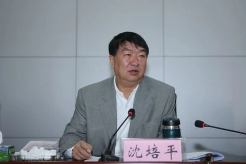 Phó Tỉnh trưởng tỉnh Vân Nam, Trung Quốc Shen Peiping. (Nguồn: politicscn.com) 