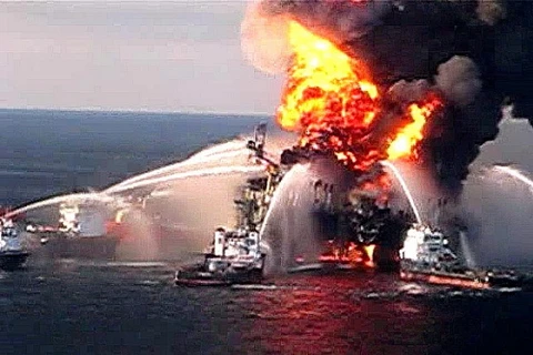 Án phạt liên quan đến vụ nổ giàn khoan Deepwater Horizon của BP đã được dỡ bỏ. (Nguồn: www.topnews.in) 