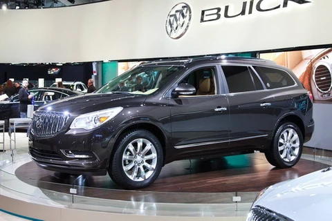 Buick Enclave, một trong những mẫu xe bị GM thu hồi đợt này. (Nguồn: www.caranddriver.com) 