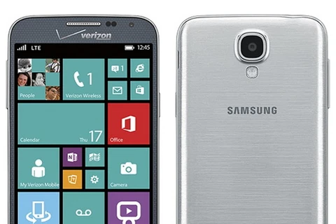 Mẫu ATIV SE chạy Windows Phone của Samsung. (Nguồn:Evleaks) 