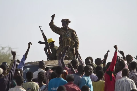 Binh sỹ Quân đội Giải phóng Nhân dân Sudan. (Nguồn:AFP/TTXVN) 