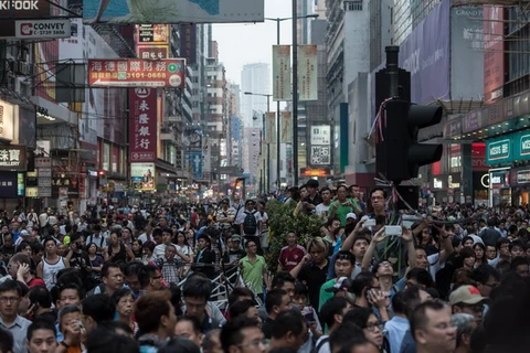 Ngành du lịch Hong Kong thiệt hại nặng nề vì biểu tình