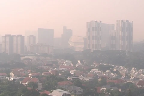Ô nhiễm khói mù tại Singapore tồi tệ nhất trong năm