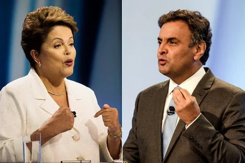 Tổng thống Dilma Rousseff vượt đối thủ trong thăm dò dư luận