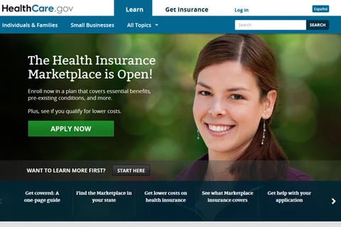 Mỹ mở lại trang mạng đăng ký chương trình bảo hiểm ObamaCare