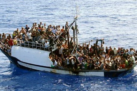 Cảnh sát biển Italy và Libya cứu gần 800 người nhập cư