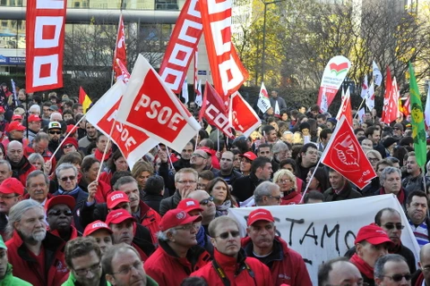 Bỉ: Hàng nghìn người biểu tình tại Brussels phản đối TTIP