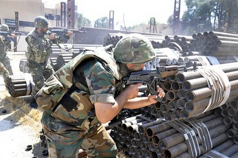 Quân đội Syria giành quyền kiểm soát một trại chiến lược ở Aleppo