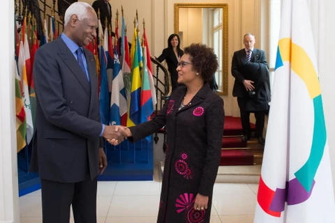 Tân Tổng thư ký Pháp ngữ Michaelle Jean chính thức nhậm chức