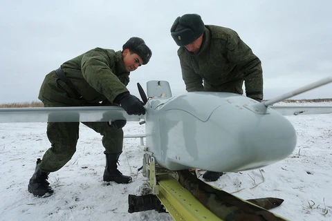 Số giờ bay của UAV quân đội Nga tăng đột biến trong 2014