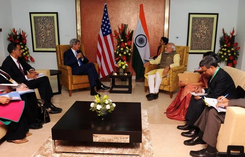 Ngoại trưởng John Kerry lạc quan về triển vọng quan hệ Mỹ-Ấn