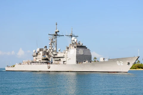 Mỹ triển khai tàu tuần dương USS Chancellorsville tới Nhật Bản