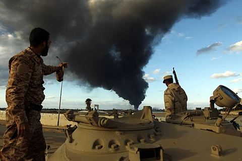 Quân đội chính phủ Libya tuyên bố bắt đầu ngừng bắn 